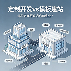 内江建站-定制开发vs模板建站:哪种方案更适合你的企业?
